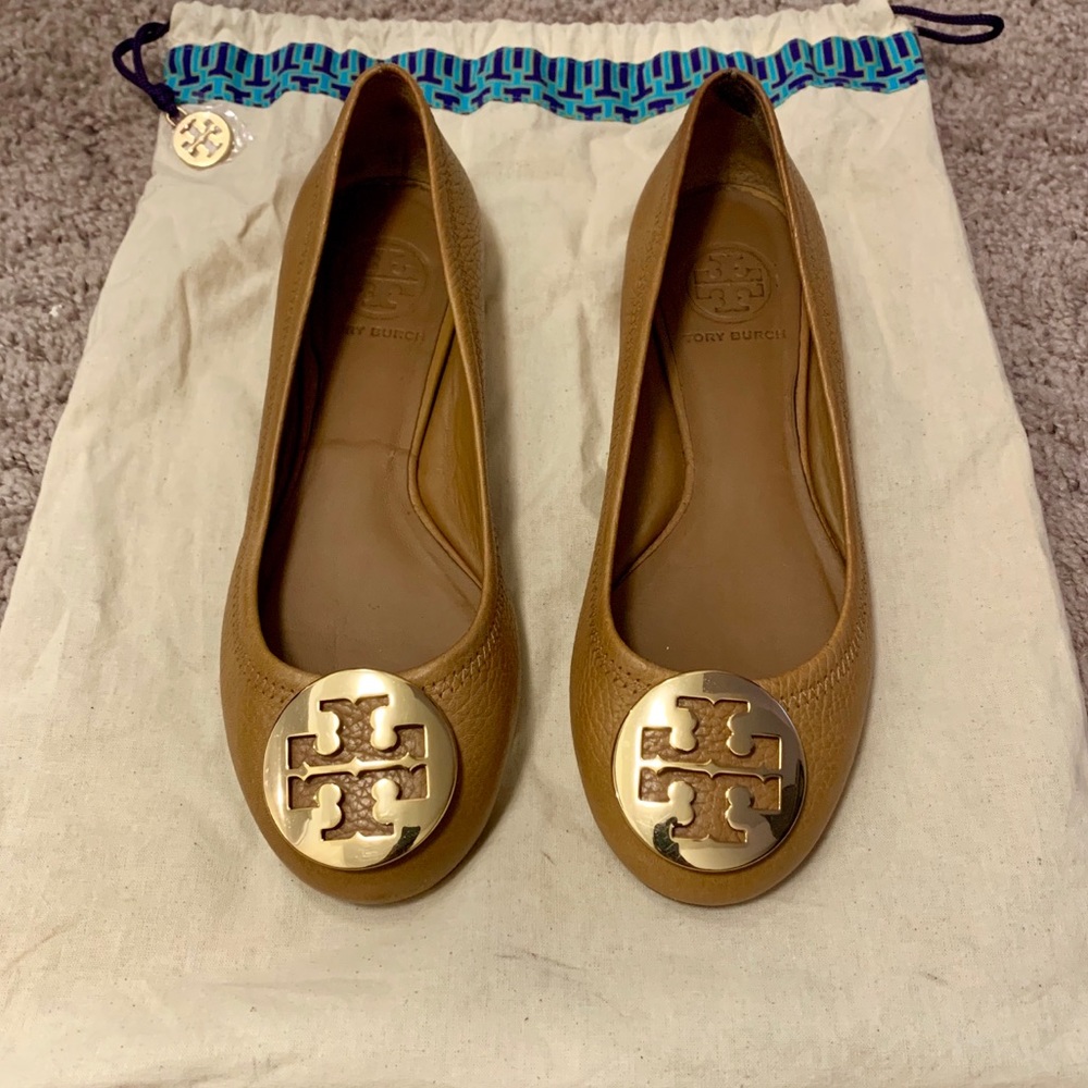 Tory Burch ballet flats (tan)
